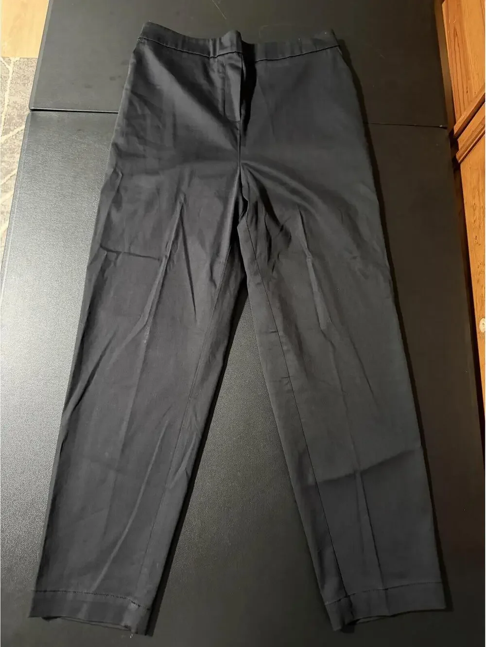 Boden Glorious British Style Black Tailored Trousers‎ UK 12R